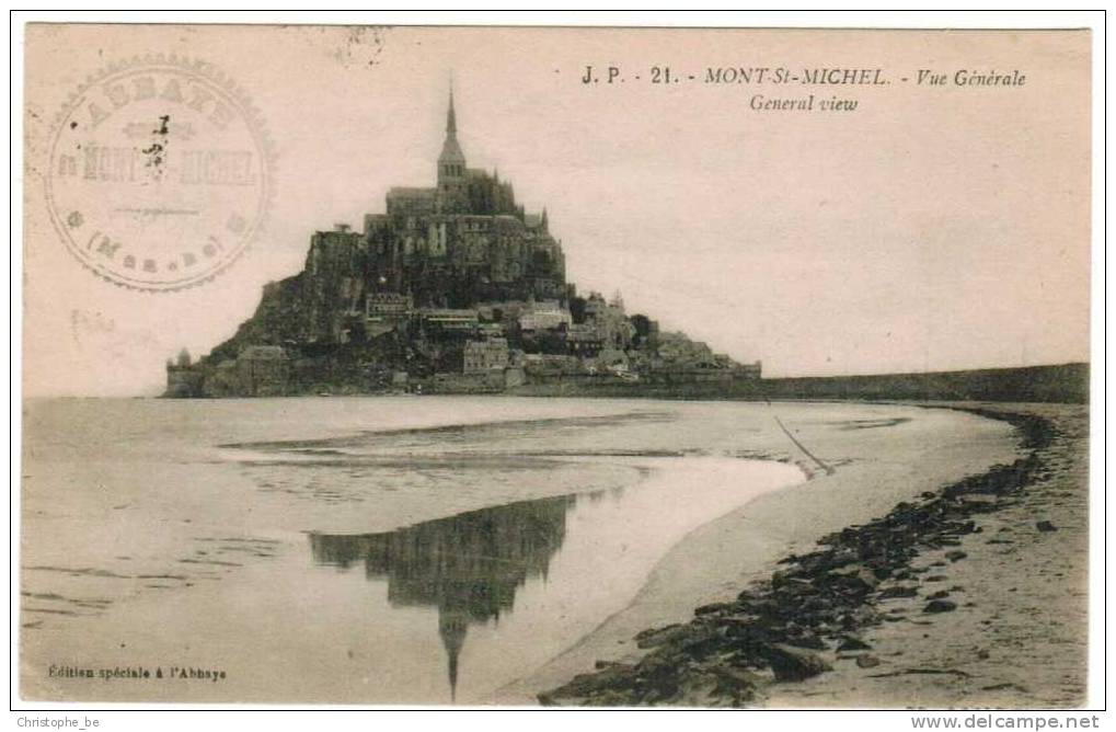 CPA Mont St Michel, Vue Générale (pk847) - Le Mont Saint Michel