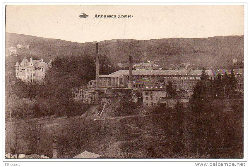 Carte Postale Ancienne Aubusson - - Usines, Ateliers De Tapisserie?? - Aubusson