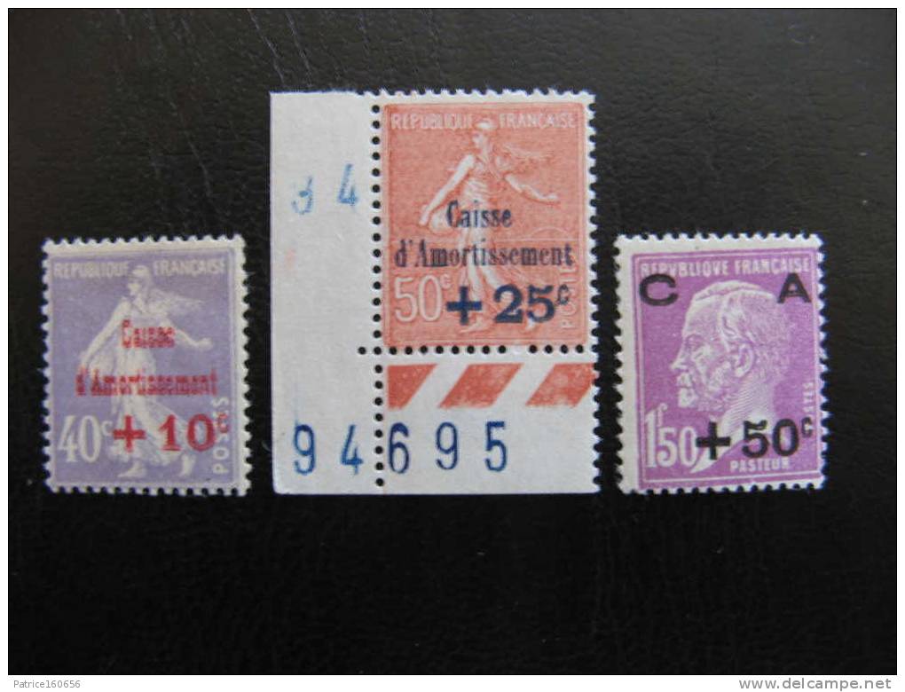 TB Serie N°249 Au N° 251, Neuf XX. - Unused Stamps