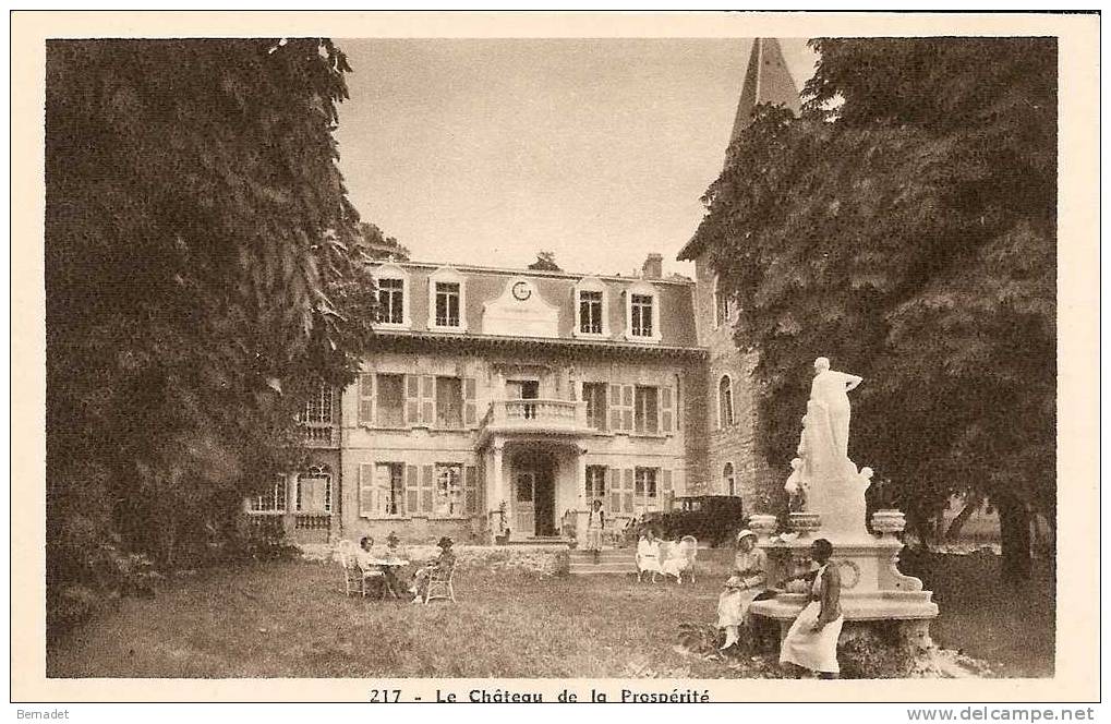 4 CARTES DU CHATEAU DE CARTIGNY....PRES DE GENEVE... - Cartigny