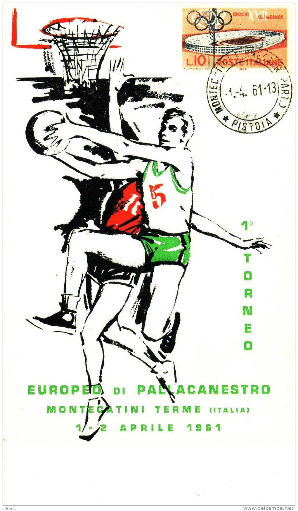 EUROPEI 1961 - Basketbal
