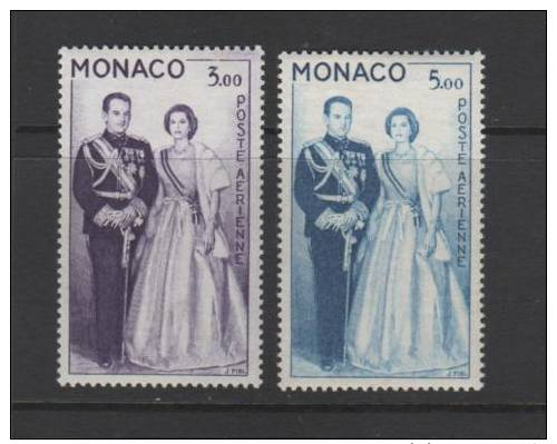 MONACO......MNH...1960...     SCOTT  #C56-C57 - Unused Stamps