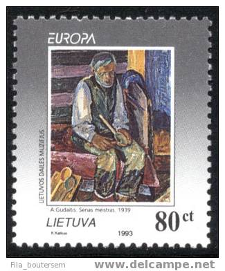 LITHUANIA - LITUANIE - LITOUWEN : 24-12-1993 (**) : EUROPA-CEPT 1993 - 1993