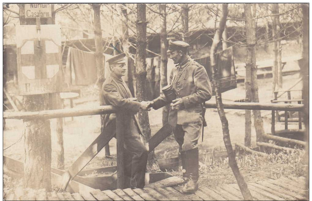 REVIERSTUBE-CARTE PHOTO - War 1914-18