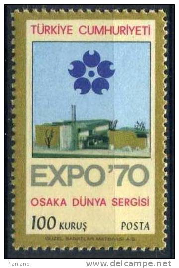 PIA - TURCHIA - 1970 : Esposizione Universale Di Osaka - (Yv 1941-45) - Neufs