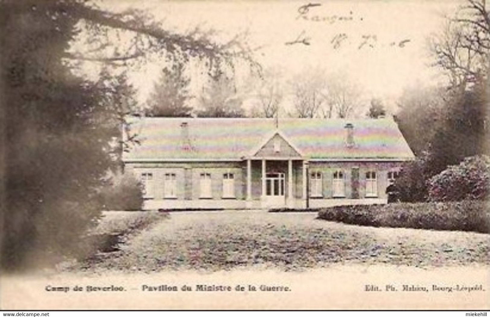 CAMP DE BEVERLOO-PAVILLON DU MINISTRE DE LA GUERRE - Leopoldsburg (Beverloo Camp)