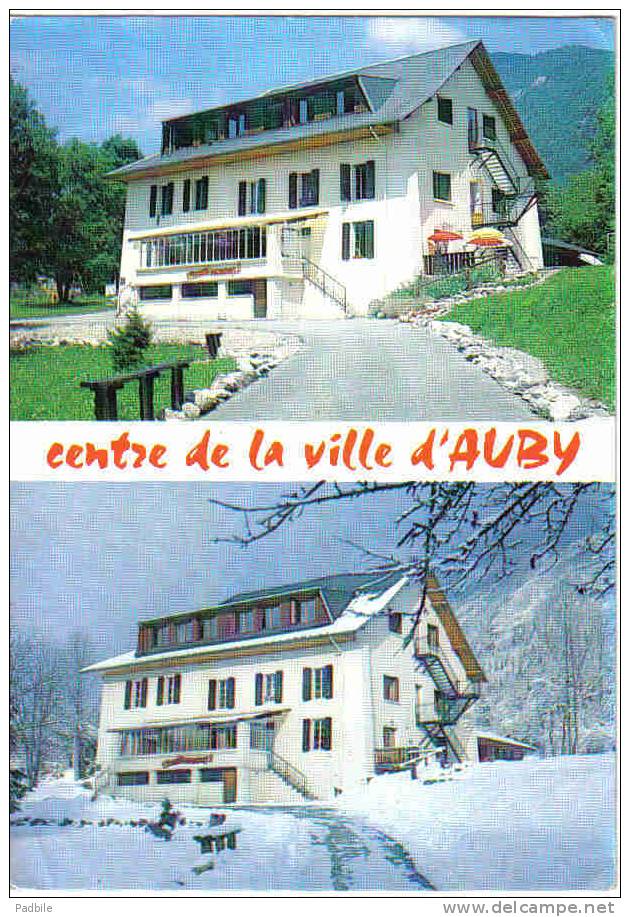 Carte Postale 73.  Le Chatelard   Centre De La Ville D´Auby Trés Beau Plan - Le Chatelard