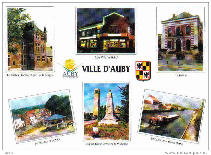 Carte Postale  59.  Auby Trés Beau Plan - Auby