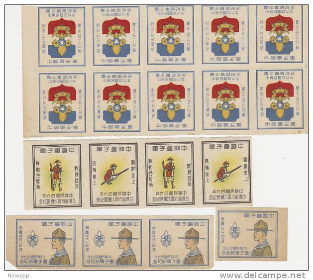 Taiwan-1969 Scouts Stickes  MNH - Other & Unclassified