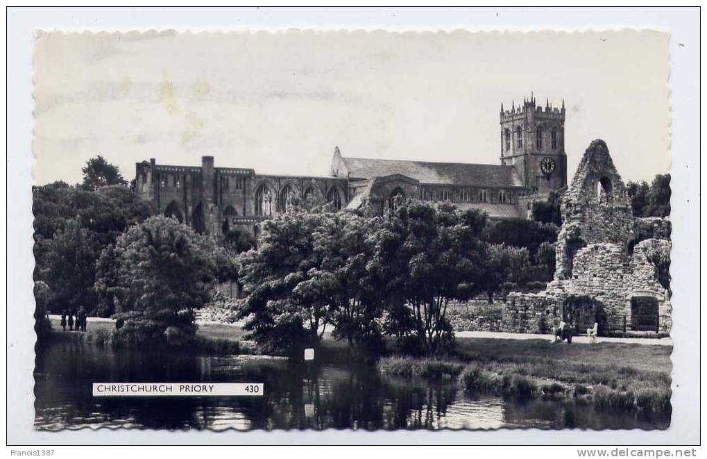 Réf 150  - ANGLETERRE - CHRISTCHURCH PRIORY - Sonstige & Ohne Zuordnung