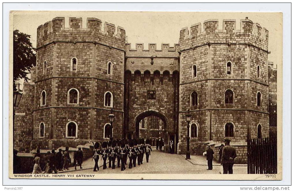 Réf 150  - ANGLETERRE - Windsor Castle - Henri VIII Gateway (1946) - Windsor Castle