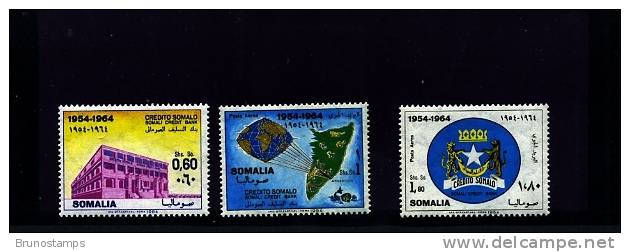 SOMALIA - 1964  CREDITO SOMALO  SET MINT NH - Somalie (1960-...)