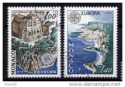 Monaco 1978 Satz/set EUROPA Used / Gestempelt - 1978