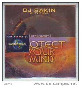 DJ SAKIN  &  FRIENDS  BRAVEHEART  PROTECT YOUR MIND  Cd Single - Musicals