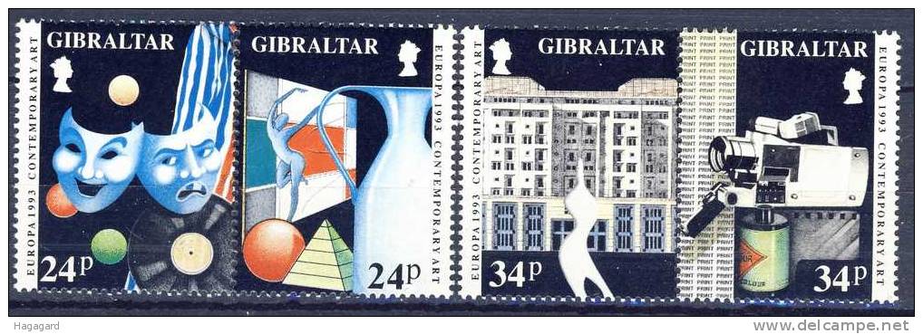 Gibraltar. Michel 654-57. MNH (**) - 1993