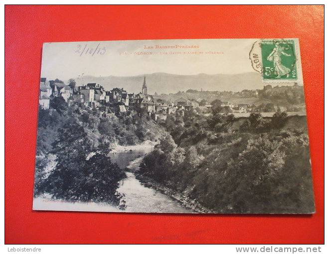 CPA -(64-PYRENEES ATLANTIQUES)-OLORON-LES GAVES D'ASPE ET D'OLORON-CARTE EN BON ETAT. - Oloron Sainte Marie