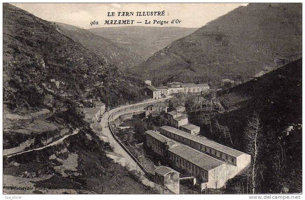 81 MAZAMET Usine, Peigne D'Or, Ed APA 962, Tarn Illustré, 192? - Mazamet