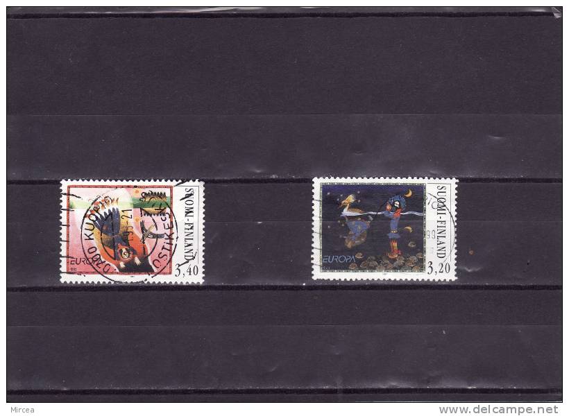 Finlande, 1997, Yv.no. 1346/7, Serie Complete, Oblitere - Gebraucht