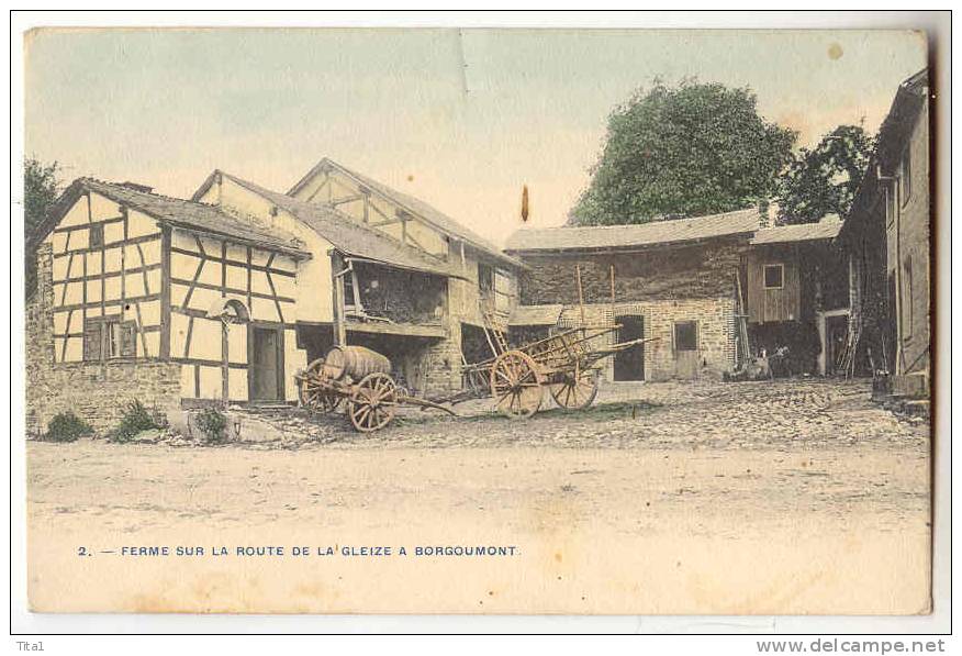 10533 - Ferme Sur La Route De La Gleize à Borgoumont - Stoumont