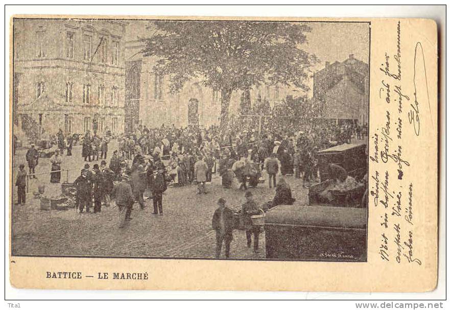 10540 - Battice - Le Marché   *1903* - Herve