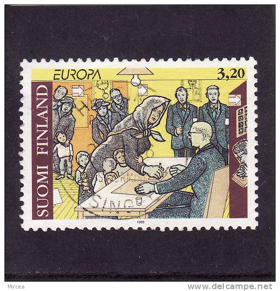 Finlande, 1997, Yv.no. 1334 Oblitere - Used Stamps
