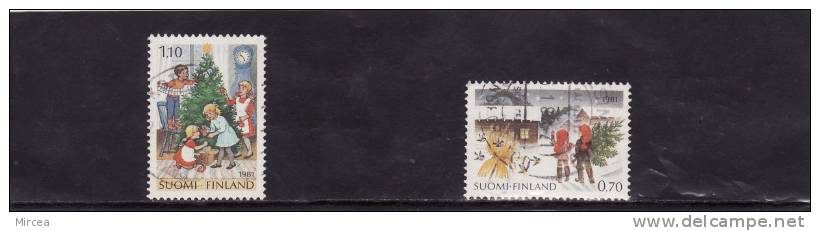 Finlande 1981 - Yv.no.853/4 Obliteres(d) - Used Stamps