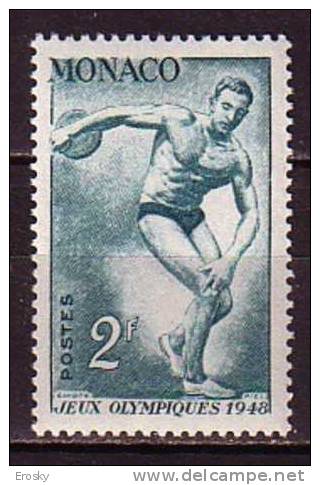 Q5194 - MONACO Yv N°321 ** Olympiades - Unused Stamps