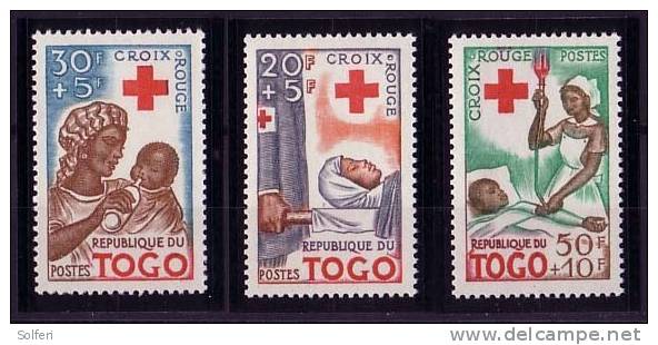 RED CROSS / CROIX ROUGE  1959  TOGO  N° 292/294 ** - Other & Unclassified