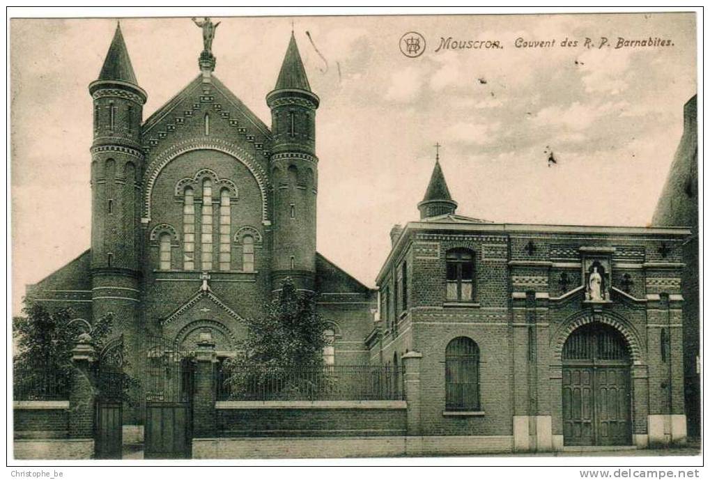 Oude Postkaart Mouscron Couvent Des R.P. Barnabites (pk877) - Moeskroen