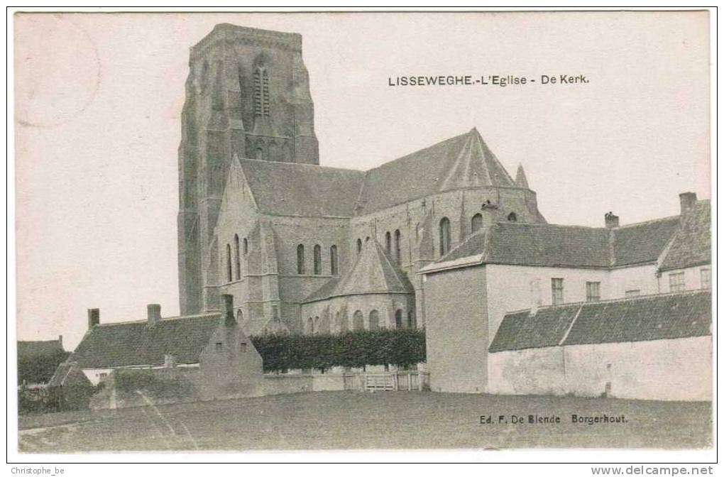 Oude Postkaart Lisseweghe L'Eglise De Kerk (pk885) - Damme