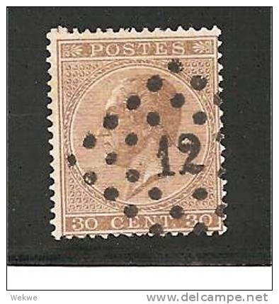 Bel Mi.Nr. 16A, 1967 - 1865-1866 Linksprofil