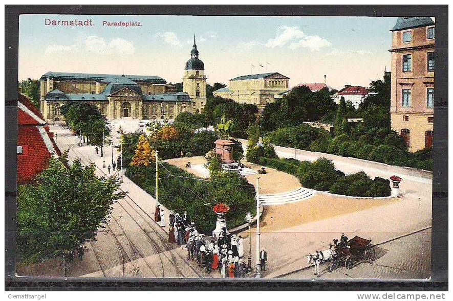 SELTEN!! DARMSTADT * PARADEPLATZ * 1910 *!! - Darmstadt