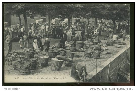 80 AMIENS   Le Marché Sur L'eau - Amiens