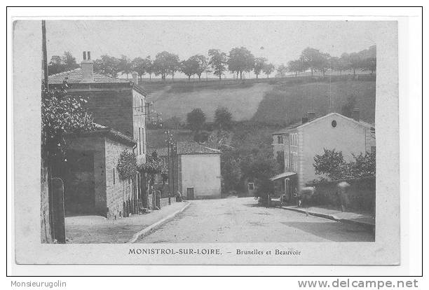 43 )) MONISTROL SUR LOIRE, Brunelles Et Beauvoir, - Monistrol Sur Loire