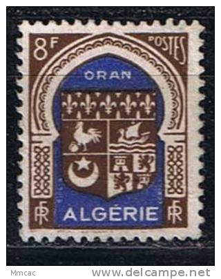 #3872 - Algérie/Armoiries Oran Yvert 269 Obl - Other & Unclassified