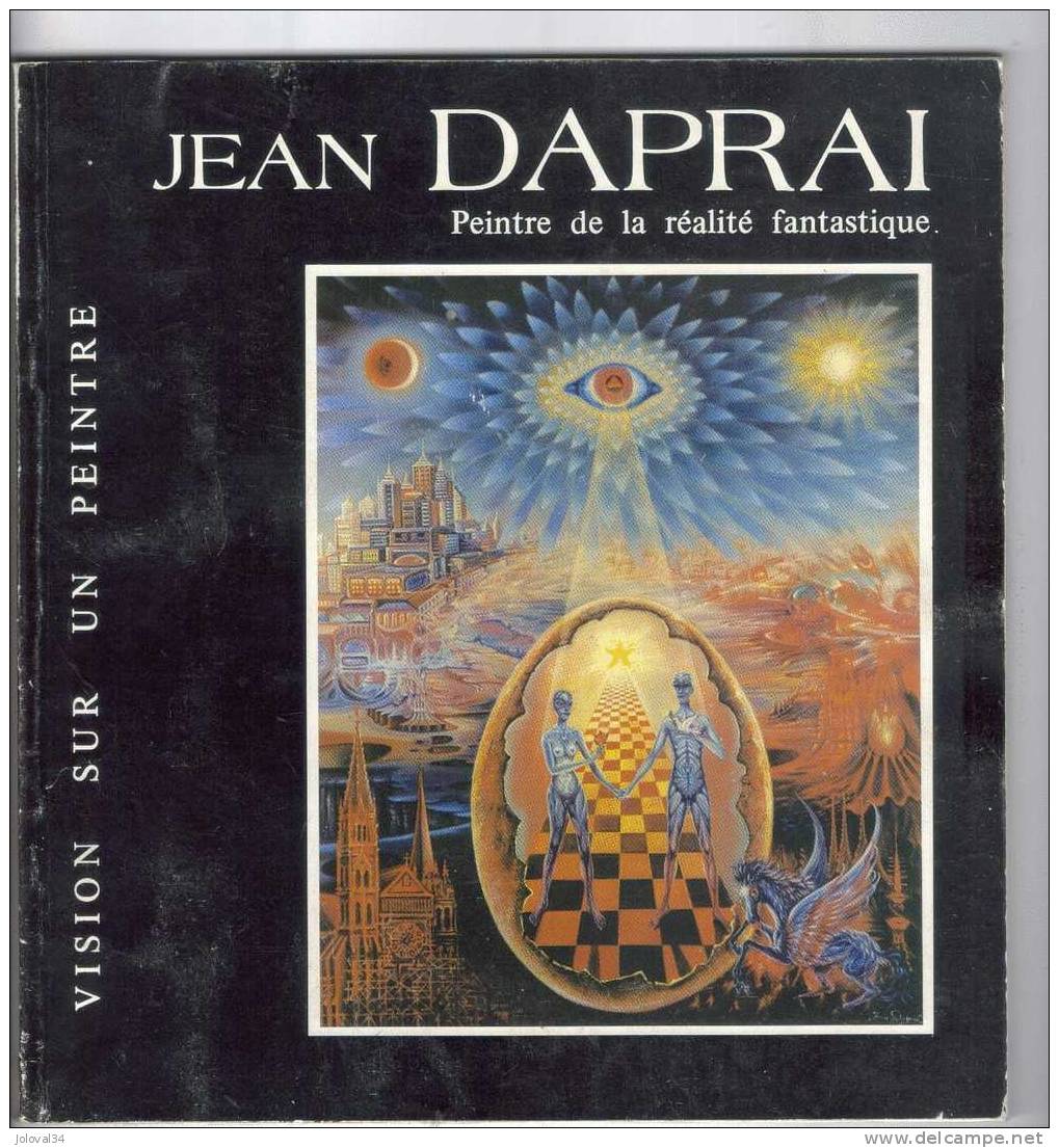 Belle Brochure De JEAN DAPRAI Nombreuses Reproductions Peinture Réalité Fantastique - Art