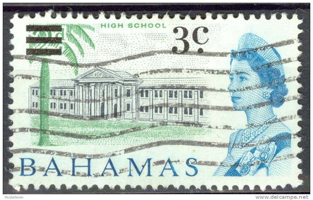 Bahamas 1966 SG 275 Queen Elizabeth II & New Constitution Decimal Currency - 1859-1963 Crown Colony