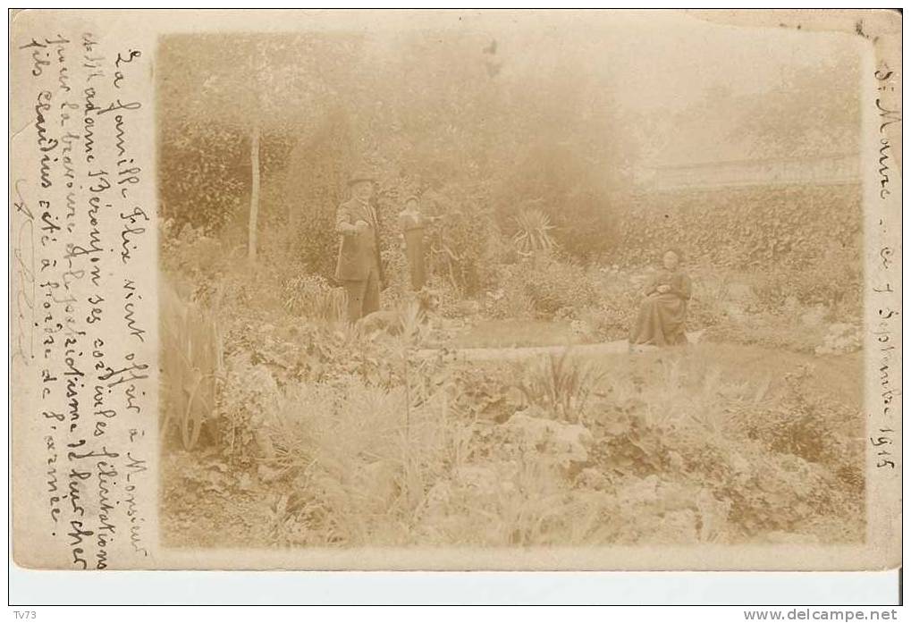 Cpf1532 -  Real Photo PostCard - ST MAURE (Leucade ? Greece) - La Famille Flix - Rare !! - Grecia