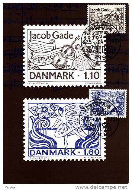 3708 -  Danemark 1981 - Maximumkarten (MC)