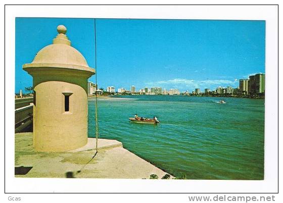 Panoramic View Of The Candado Lagoon. San Juan; Porto Rico - Puerto Rico