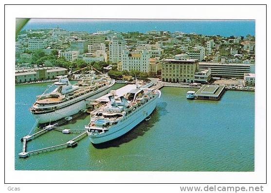 Magnificent Cruise Ships Docked At San Juan's Newest Cruise Ship Pier N°1 - Puerto Rico