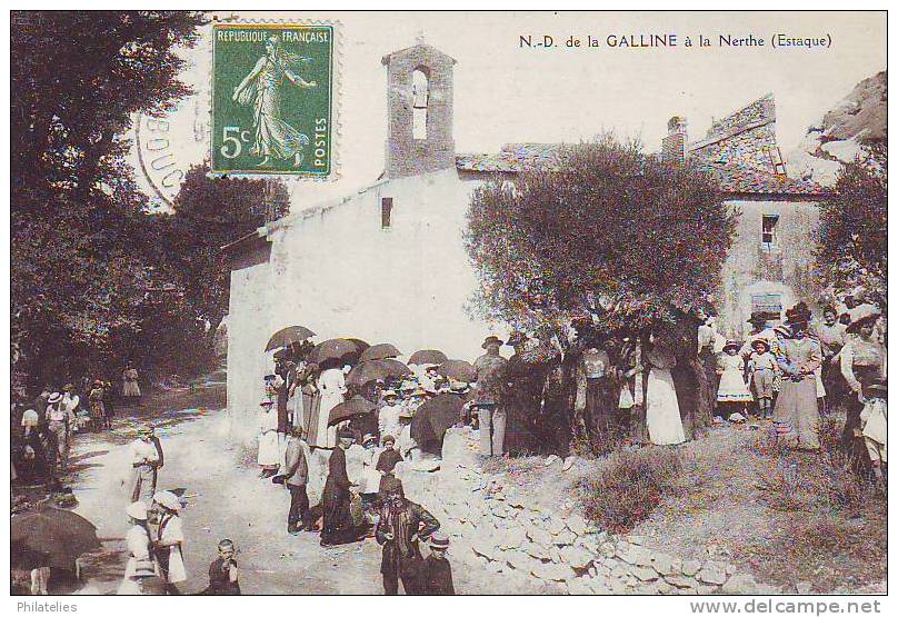 ND  DE LA GALLINE A LA NERTHE - L'Estaque