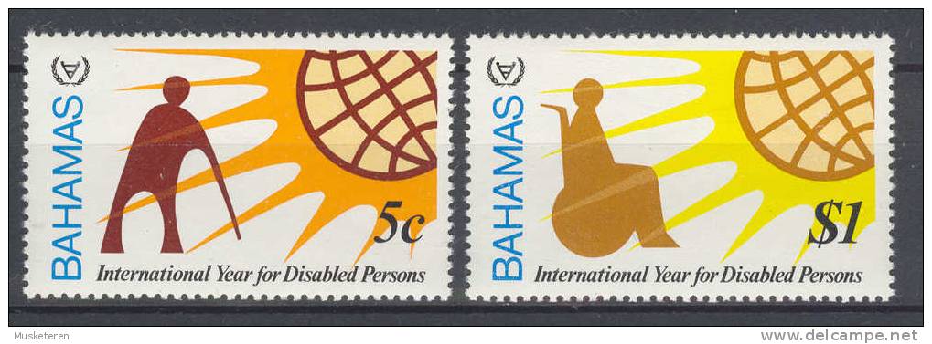 Bahamas 1981 SG 578-79 International Year For Disabled MNH - Bahamas (1973-...)