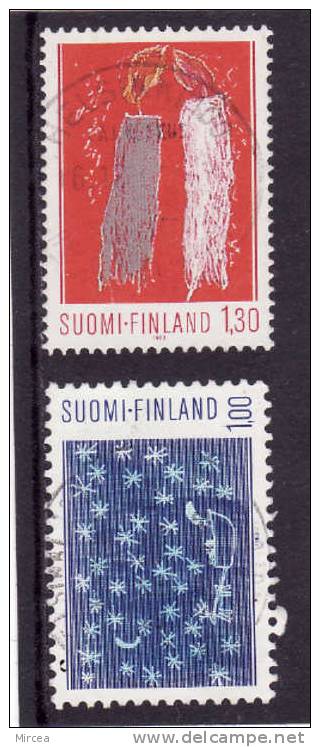 Finlande, 1983, Yv.no.889/900, Serie Complete, Obliteres - Oblitérés