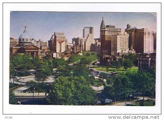 PHILADELPHIA. Logan Circle, Cathedral And Downtown. - Philadelphia