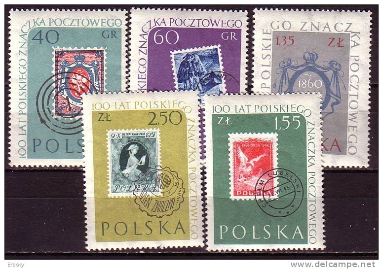 R3163 - POLOGNE POLAND Yv N°1026/30 ** - Unused Stamps