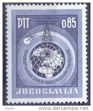 YU 1966-1157 20A°RADIO, YUGOSLAVIA , 1v, MNH - Neufs