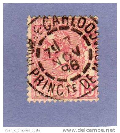 MONACO TIMBRE N° 15 OBLITERE PRINCE ALBERT 1ER 15C ROSE - Used Stamps