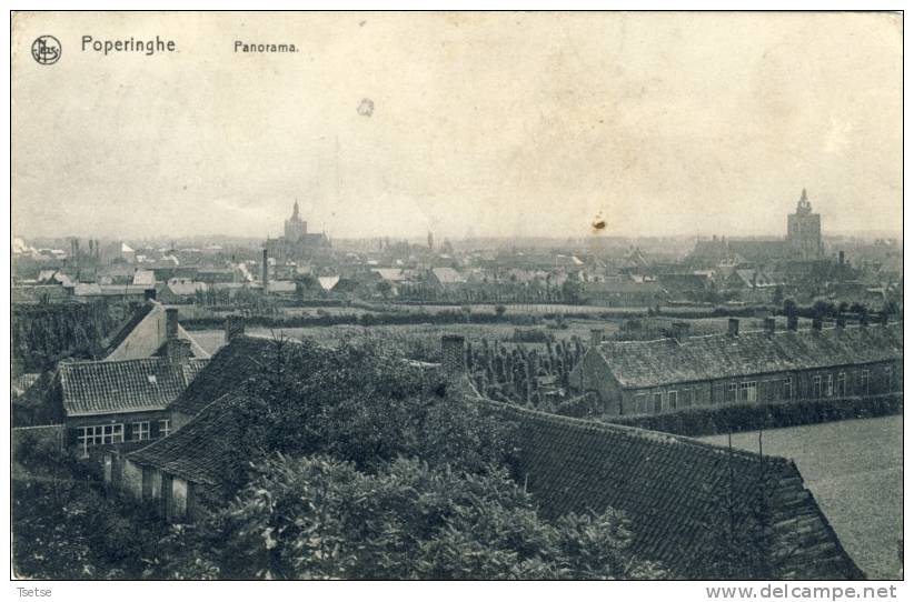 Poperinghe  - Panorama  -1911 - Poperinge