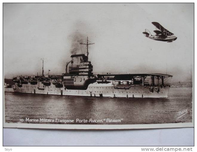 France Porte Avions Bearn - Guerra